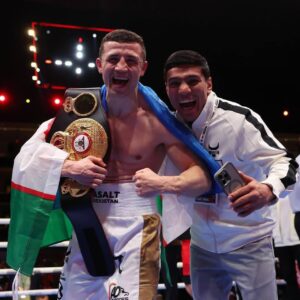 Israil Madrimov Instagram - My Champ!❤️☝️😁 @israil_madrimov