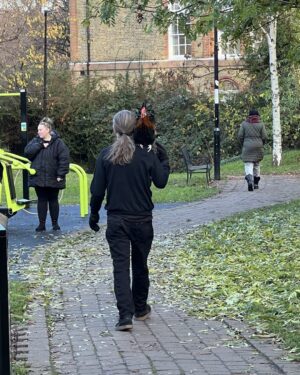 Iwan Rheon Instagram - Here’s a photo of a man with a chicken on his shoulder. It’s also an opportunity to, once again, point out that the only instagram account I have is this one with the tick. Some people have brought to my attention that someone is pretending to be me. It’s not. Thanks everyone. Big love  Be kind ❤️