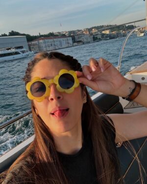 Izabelle Leite Instagram - “You will get there. 
But now you are here.
( and here is wonderful ) “
@- walk the earth 
Turkey ❤️🧿🇹🇷