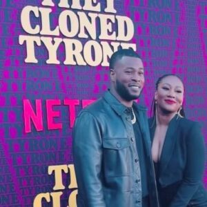 J. Alphonse Nicholson Instagram - We can’t wait for everyone to see this film! Had a great family night out for the premiere of “They Cloned Tyrone.” In select theaters July 14th and on Netflix July 21st 🙌🏾