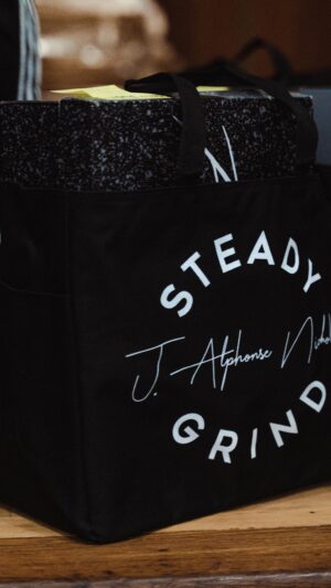 J. Alphonse Nicholson Instagram - Thank you to each and everyone of you who helped make this happen. This is just the beginning!! The Lincoln Street Project ✊🏾🖤🏁 Presented by @janf.inc #steadygrind #TheGiveBack 

🎥 @kaya_roy