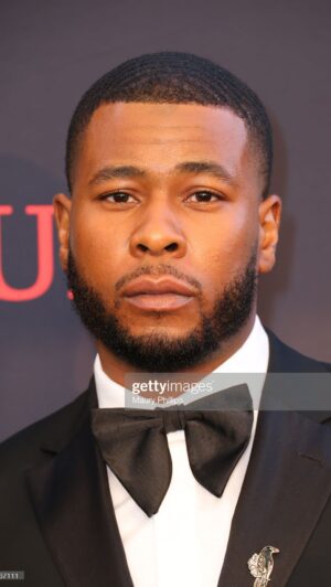 J. Alphonse Nicholson Instagram - Thanks for a great evening @missdiddy 🥂 
Special shout out to my pretty baby @heyfeesha , my family and friends for coming out to support. Cheers #ToastToBlackHollywood