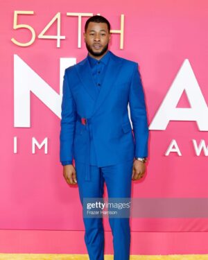 J. Alphonse Nicholson Instagram - Cheers to a great weekend!🥂Thanks @naacpimageawards and congratulations to my @pvalleystarz family. 

Stylist: Danaysia Marche’
 @Stylisticon_

Custom Suiting:
@vaughntis_thedesigner

Hair:  @marjthestylist 
Makeup/Grooming: @jazzemakeup