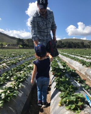 J. D. Pardo Instagram - Take what you need and leave only your footprints behind. My Lily girl ❤️ 🌎 #earthday #earthday2021 #happyearthday #farmer