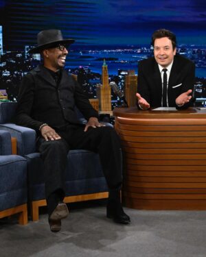 J.B. Smoove Instagram - Back with my man @jimmyfallon on the @fallontonight tonight! Make sure you’re tuned in 🔥

📸: @toddowyoung/NBC