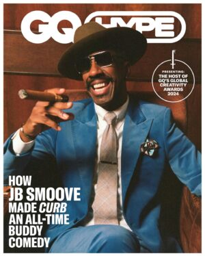 J.B. Smoove Instagram - As one chapter closes, I’m just getting started. 
See you at the GQ Global Creativity Awards 4/11. 

Thank you for the time @gq. 

Written by @the_summerman
Photographs by @sandycandykim
Hair by @dlmasterbarber
Skin by @vondakayemor
Special thanks to @woodlandhillscigarco
Watches by @bensonwatch 
Black Hat by @lidrow.la
Styling by O’Neil McKnight

Our Gordon Setters #hustleandflo doing their best to be obedient. 😂