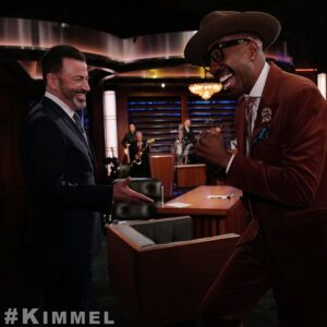 J.B. Smoove Instagram - Always enjoy hanging with my guy @jimmykimmel! Tune in tonight on @jimmykimmellive 🔥