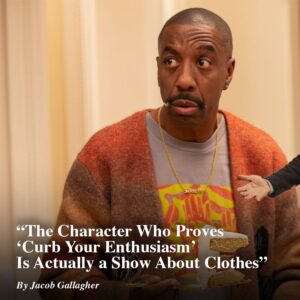 J.B. Smoove Instagram - Big fashion guy here 🔥

Thank you @wsj for showing love and the glow up of Leon 💪🏾. Link in bio!