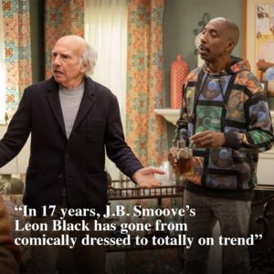 J.B. Smoove Instagram - Big fashion guy here 🔥

Thank you @wsj for showing love and the glow up of Leon 💪🏾. Link in bio!