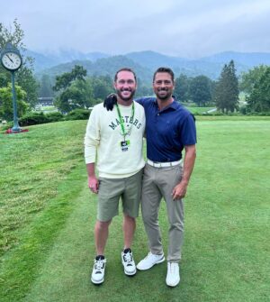 J.R. Ramirez Instagram - I couldn’t sleep last night for this reason! 🤯 What a day! Thank you @parkinglotpro @livgolf_league for such an incredible experience. @talorgooch @westwood_lee you guys are total class acts man. Appreciate you fellas letting us chop it up with guys! Good luck tomorrow ⚡️