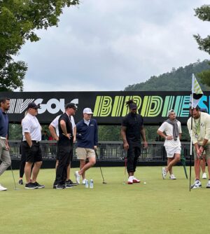 J.R. Ramirez Instagram - I couldn’t sleep last night for this reason! 🤯 What a day! Thank you @parkinglotpro @livgolf_league for such an incredible experience. @talorgooch @westwood_lee you guys are total class acts man. Appreciate you fellas letting us chop it up with guys! Good luck tomorrow ⚡️