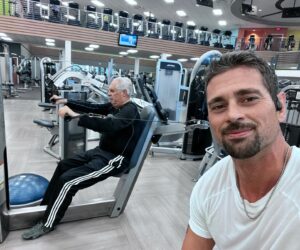J.R. Ramirez Instagram - Well… only took 2 heart attacks n 43 years to see this moment happen. He finally asked for a gym membership 💪🏽👴🏽🖤🙏🏽
#ICantBelieveIt
#ElViejoGettinTightnRight 
#BetterLateThanNever 
#FitnessMotivation