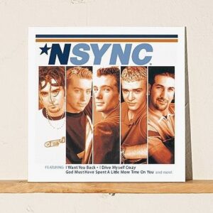 JC Chasez Instagram - @nsync on vinyl. Now available for pre-order exclusively @urbanoutfitters #nsync #nostringsattached #celebrity