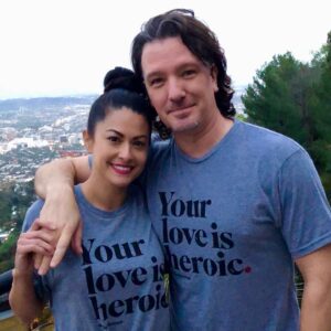 JC Chasez Instagram - This I promise you...when you share your love, #yourloveisheroic and that’s why we love @uheroes and what they do everyday to try and make the world better through selflessness and compassion. Happy Valentines Day ❤️
