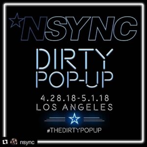 JC Chasez Instagram - #TheDirtyPopUp