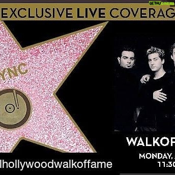 JC Chasez - 15.3K Likes - See you on April 30 @ 7080 Hollywood Blvd.
#Repost @officialhollywoodwalkoffame
・・・
*NSYNC to be honored with Walk of Fame star April 30!