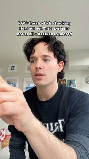 JJ Niemann Instagram - this is always the moment 🫡
(inspo from @lynnboyaji on tiktok 🤍)
•
•
•
•
•
#theatrekid #actor #cast #castlist #pov #musical #theatre