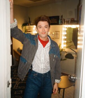 JJ Niemann Instagram - getting to live out your big dreams means absolutely nothing without the people you get to share it with. thank you to the dozens and dozens of besties & family members & wonderful humans who made it out the last few weeks to see me play Marty 🫶🏼 means the absolute world to get to share this with you all! x