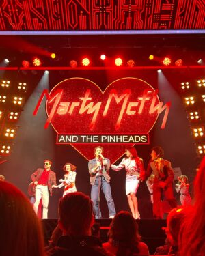 JJ Niemann Instagram - still reeling from the most special weekend. felt so much love & excitement, like it was opening night over & over again. thank you to everyone who came out to see Marty McNiemann, my loving & gracious castmates, and my amazing family who made the weekend so special 🥹 I’ll keep you posted on future dates! xx

Photo by Matt Petosa