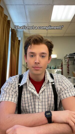 JJ Niemann Instagram - 😅
•
•
•
•
•
#theatrekid #pov #actor #broadway #musical #theatre #musical #musicaltheatre #martymcfly #backtothefuture