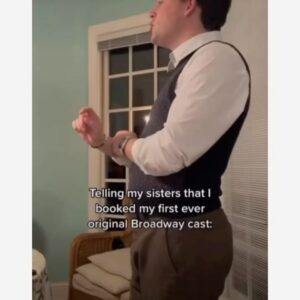 JJ Niemann Instagram - one year ago today, I found out I booked Back to the Future on Broadway 😭🥲 this past year has been the wildest, most amazing delorean ride ever. 
if you want to catch me as Marty McFly, I have some dates in January! (see second slide) I hope to see you at the Winter Garden Theatre mamas ⚡️
