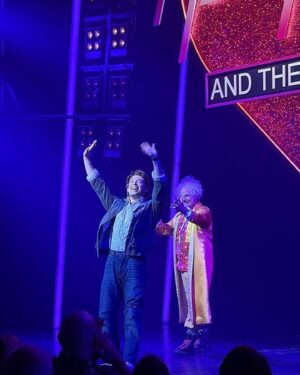 JJ Niemann Instagram - getting to live out your big dreams means absolutely nothing without the people you get to share it with. thank you to the dozens and dozens of besties & family members & wonderful humans who made it out the last few weeks to see me play Marty 🫶🏼 means the absolute world to get to share this with you all! x