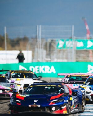 Jack Aitken Instagram - DTM 2023 is done, but not before battles so close that I burnt my Ferrari’s nose on our rivals exhaust pipes!🧯 

This weekend was typical GT3 wheel-to-wheel action, which Hockenheim always caters to quite well. We suffered a lot in the very sharp, low speed hairpins, but were quick elsewhere on the lap which made for pretty dynamic racing. I took to the grass more than a few times, not for fun, but because our overtaking options were so limited. But I love that kind of problem solving in the car! The results were just ‘ok’, a 7th and a 10th, but the way we achieved them was simply lovely as some say. 

And a big congratulations to the @emil_frey_racing pit crew, who not only set the fastest pitstop of the year this weekend, but were crowned Pitstop Challenge champions in their debut year! 🙌🏼

Many of you have already asked about next year, and I would love to return. It depends on a few things, but keep an eye out for news soon. ☺️