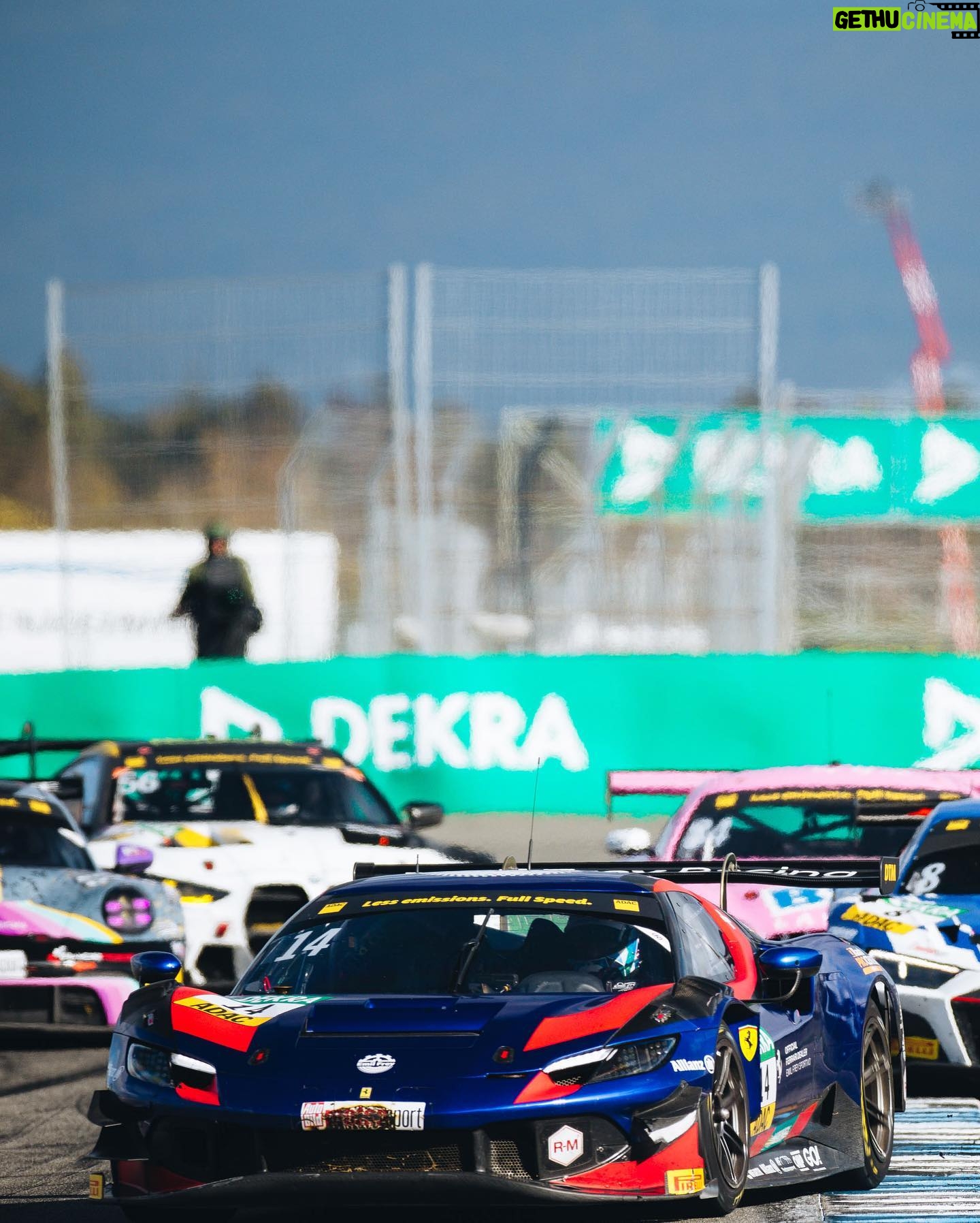 Jack Aitken - 3.6K Likes - DTM 2023 is done, but not before battles so close that I burnt my Ferrari’s nose on our rivals exhaust pipes!🧯
This weekend was typical GT3 wheel-to-wheel action, which Hockenheim always caters to quite well. We suffered a lot in the very sharp, low speed hairpins, but were quick elsewhere on the lap which made for pretty dynamic racing. I took to the grass more than a few times, not for fun, but because our overtaking options were so limited. But I love that kind of problem solving in the car! The results were just ‘ok’, a 7th and a 10th, but the way we achieved them was simply lovely as some say.
And a big congratulations to the @emil_frey_racing pit crew, who not only set the fastest pitstop of the year this weekend, but were crowned Pitstop Challenge champions in their debut year! 🙌🏼
Many of you have already asked about next year, and I would love to return. It depends on a few things, but keep an eye out for news soon. ☺️
