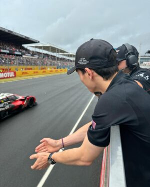 Jack Aitken Instagram - An insight in to how chaotic our Le Mans 2024 was with this photo dump 📸🐶☔️😵‍💫🏁

No silverware this year, but we finished. 

#LeMans24 #BeIconic #CadillacRacing @richardprincephoto