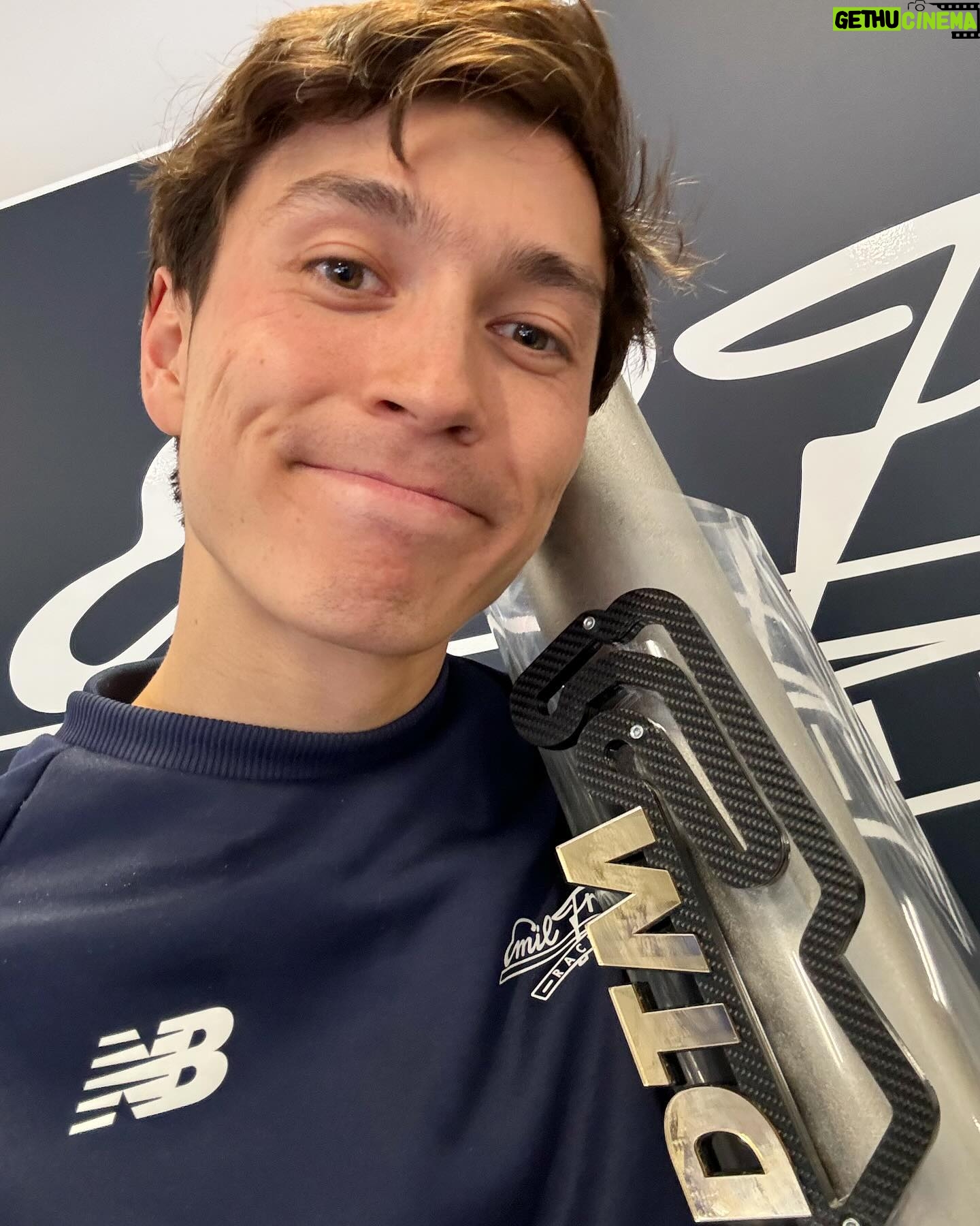 Jack Aitken - 4.2K Likes - Two selfies with my trophies, one from @dtm.official and one from the fans 🍻
Awesome to kick the year off with a win, felt good the whole race and led until a FCY threw a spanner in the works, with Marco managing to jump ahead! That luck came back around though when he stopped with a few mins to go. Heartbreaking for them, but well deserved for the whole @emil_frey_racing crew.
20kg of success ballast going in the car for tomorrow, let’s see what we can do…