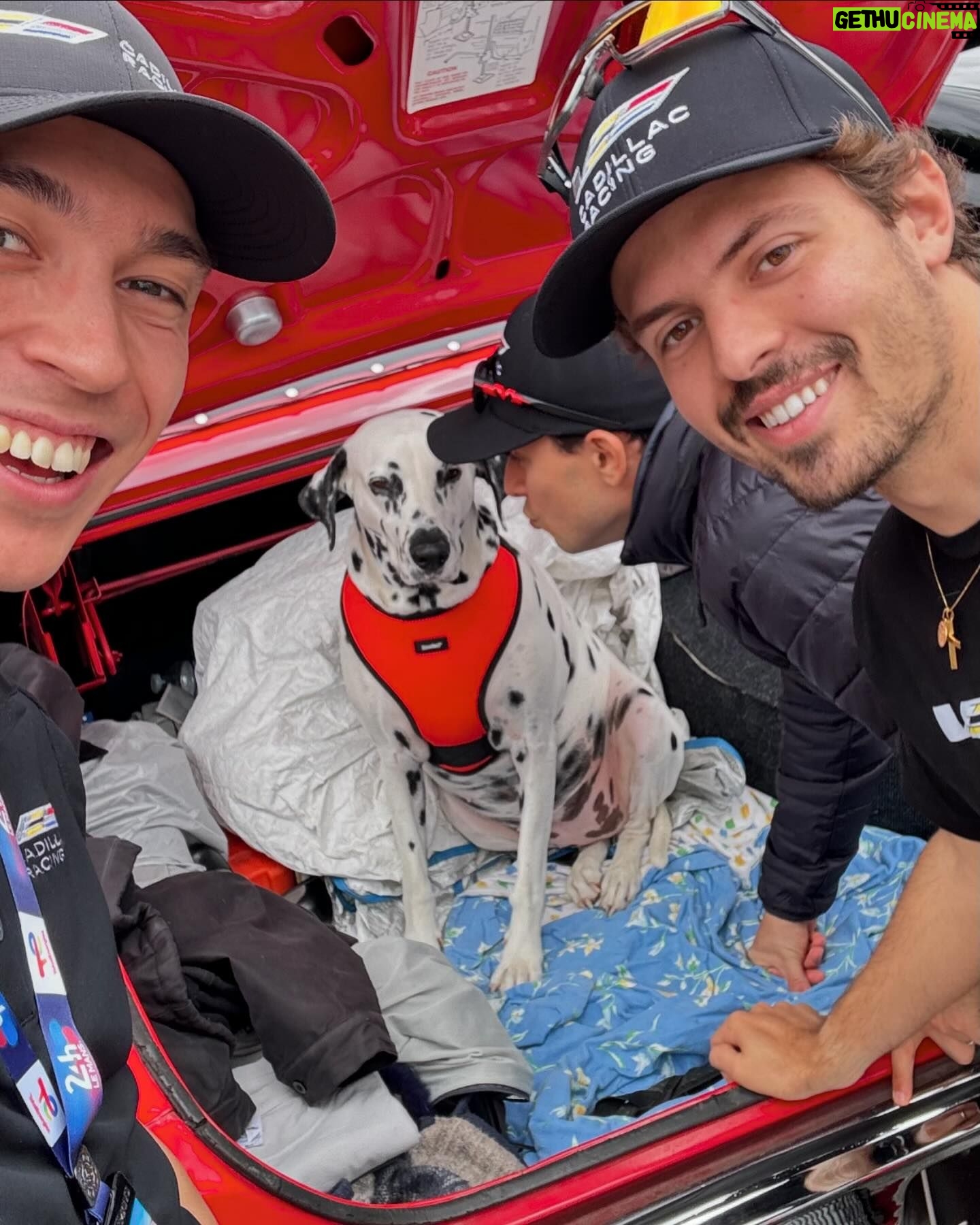 Jack Aitken - 6.3K Likes - An insight in to how chaotic our Le Mans 2024 was with this photo dump 📸🐶☔️😵💫🏁
No silverware this year, but we finished.
#LeMans24 #BeIconic #CadillacRacing @richardprincephoto