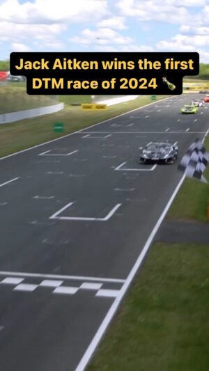 Jack Aitken Instagram - Heartbreak for @wittmannracing but huge congratulations to @jaitkenracer 👏 What an exciting way to start the season 🤩 #DTM #DTM2024 #DTM40