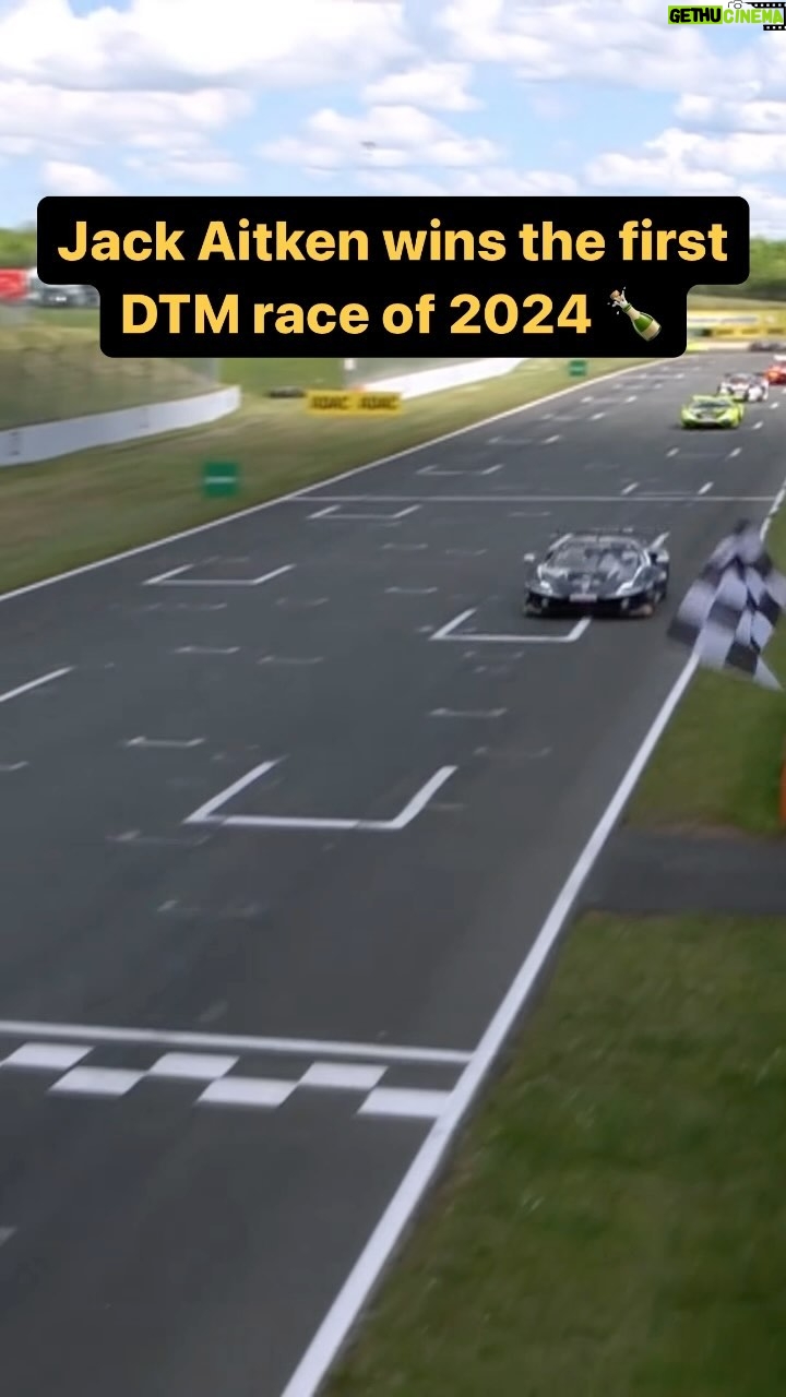 Jack Aitken - 7.5K Likes - Heartbreak for @wittmannracing but huge congratulations to @jaitkenracer 👏 What an exciting way to start the season 🤩 #DTM #DTM2024 #DTM40