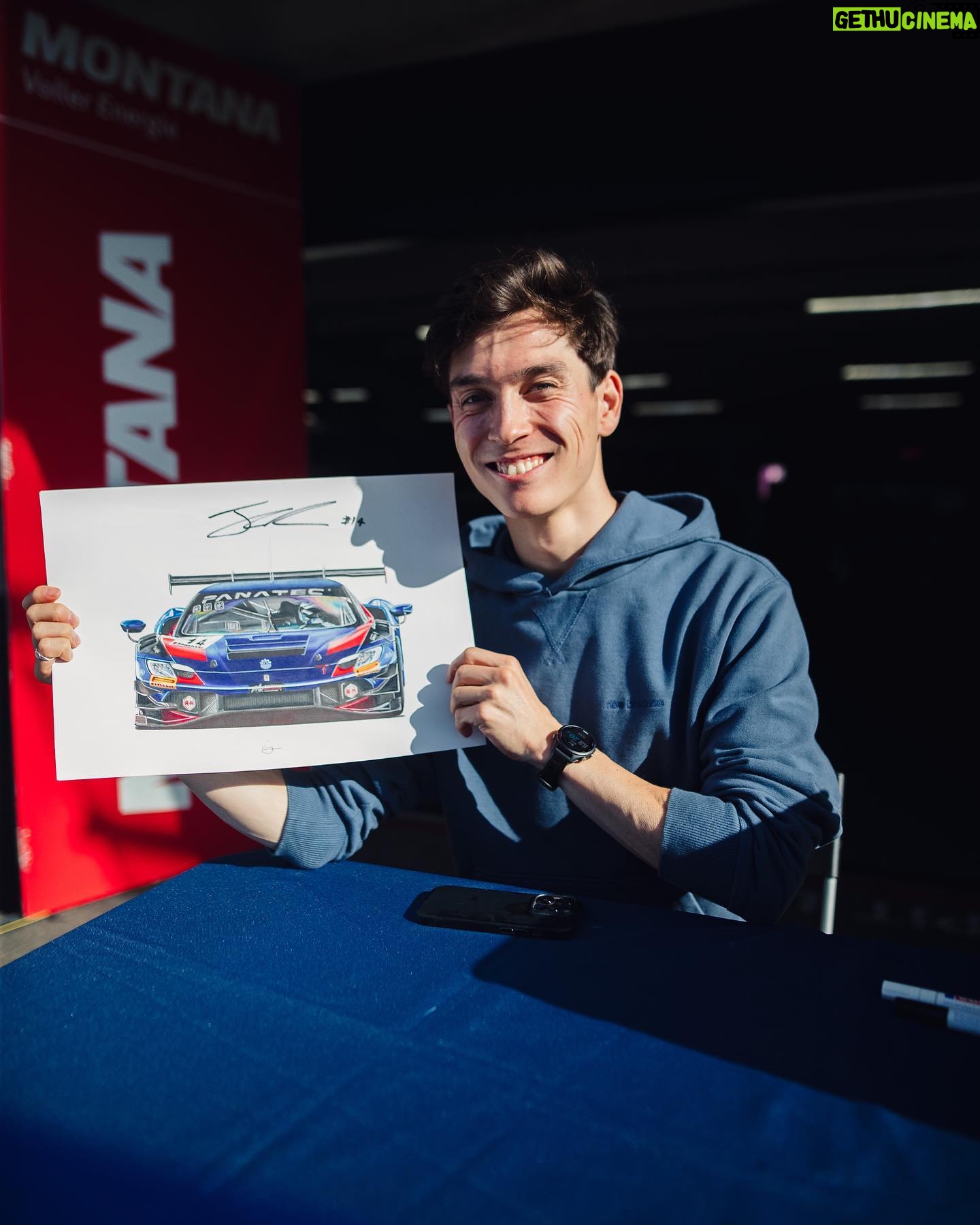 Jack Aitken - 3.6K Likes - DTM 2023 is done, but not before battles so close that I burnt my Ferrari’s nose on our rivals exhaust pipes!🧯
This weekend was typical GT3 wheel-to-wheel action, which Hockenheim always caters to quite well. We suffered a lot in the very sharp, low speed hairpins, but were quick elsewhere on the lap which made for pretty dynamic racing. I took to the grass more than a few times, not for fun, but because our overtaking options were so limited. But I love that kind of problem solving in the car! The results were just ‘ok’, a 7th and a 10th, but the way we achieved them was simply lovely as some say.
And a big congratulations to the @emil_frey_racing pit crew, who not only set the fastest pitstop of the year this weekend, but were crowned Pitstop Challenge champions in their debut year! 🙌🏼
Many of you have already asked about next year, and I would love to return. It depends on a few things, but keep an eye out for news soon. ☺️