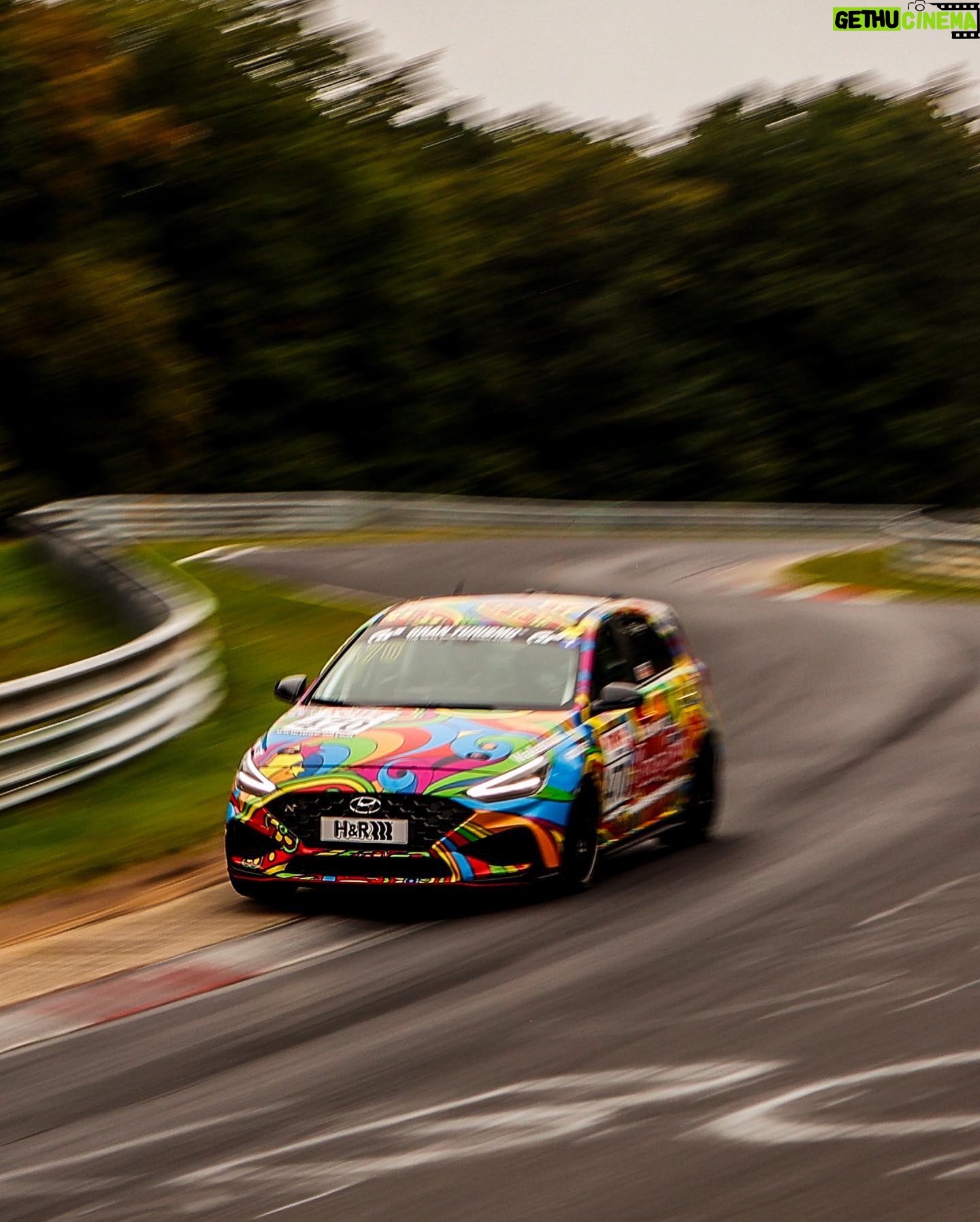 Jack Aitken - 8.1K Likes - First race at ‘The Green Hell’. Walking away with a class win, a surprisingly heavy bag of meat, and very wide eyes!
Getting your Permit for the infamous Nordschleife circuit isn’t a simple one, for good reason. You need to take a series of theory and practical courses, before accumulating 18 race laps in the lower powered classes, like the one I raced here, snappily named VF2-FWD. There are an absolute litany of classes here (see my meme), but ours is basically a stripped-out road car with slicks. This means it’s actually harder to drive than a full blown GT3 racer, lift-off oversteer is real. 😅
I was lucky to be with people who know what they’re doing, @walkenhorstmotorsport, and my teammates @baileyvoisin and @manuel_maldonado33. I did the first half of our 4hr race, and my gosh the things I saw… 😂 As well as epic slipstream battles on the 2.5km Döttinger straight, I drove with my eyes in the mirror as faster cars sailed past at impossible speeds for my poor little Hyundai, drove past flatbed trucks on their way to recover cars that had crashed somewhere on this mammoth 21km ‘track’ and scared myself silly a few times when the already-close barriers starting inching closer…
I somehow (genuinely, no idea how) got us from P4 in class to the lead at the halfway mark. My teammates finished it off to take a win on my first attempt at the Nordschleife! I should really walk away now with the 100% record 😂
I’ll be back next year to get my remaining laps, for now though attention goes back to our regular schedule with Petit Le Mans next week…