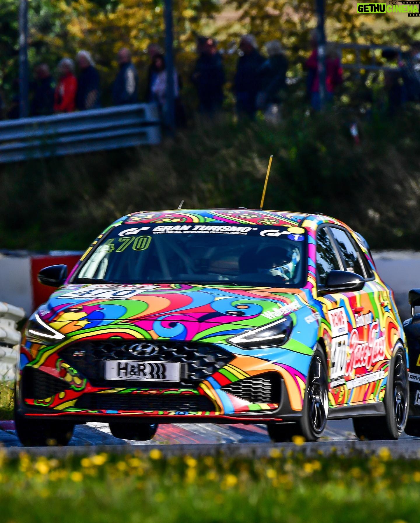 Jack Aitken - 8.1K Likes - First race at ‘The Green Hell’. Walking away with a class win, a surprisingly heavy bag of meat, and very wide eyes!
Getting your Permit for the infamous Nordschleife circuit isn’t a simple one, for good reason. You need to take a series of theory and practical courses, before accumulating 18 race laps in the lower powered classes, like the one I raced here, snappily named VF2-FWD. There are an absolute litany of classes here (see my meme), but ours is basically a stripped-out road car with slicks. This means it’s actually harder to drive than a full blown GT3 racer, lift-off oversteer is real. 😅
I was lucky to be with people who know what they’re doing, @walkenhorstmotorsport, and my teammates @baileyvoisin and @manuel_maldonado33. I did the first half of our 4hr race, and my gosh the things I saw… 😂 As well as epic slipstream battles on the 2.5km Döttinger straight, I drove with my eyes in the mirror as faster cars sailed past at impossible speeds for my poor little Hyundai, drove past flatbed trucks on their way to recover cars that had crashed somewhere on this mammoth 21km ‘track’ and scared myself silly a few times when the already-close barriers starting inching closer…
I somehow (genuinely, no idea how) got us from P4 in class to the lead at the halfway mark. My teammates finished it off to take a win on my first attempt at the Nordschleife! I should really walk away now with the 100% record 😂
I’ll be back next year to get my remaining laps, for now though attention goes back to our regular schedule with Petit Le Mans next week…