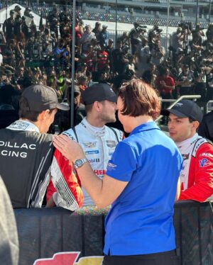 Jack Aitken Instagram - Golly that one hurts. 2nd by just a couple of seconds in the Rolex Daytona 24. Nearly 24 hours of fighting for inches of tarmac, gathering energy for ‘one’ more push, willing your teammates on with all your heart, trying not to think about the end result whilst only thinking of how to get there. Coming that close means all the hope that crept up on you in the final stages gets crushed, and it stings. But we had a good race.

Those who missed it, we were circulating in the top positions nearly all race long, and everyone in the team was flawless. Pipo and I pulled longer stints during the night hours as we tried to rest up Tom for the final sprint, let him sleep as we worked to keep the car healthy and near the front. It looked to work perfectly, as he pulled a beautiful move on the #7 Porsche with just over an hour to go for the lead. We thought that was the win right there. Sadly, a caution came out shortly after. We are the first pit box in pitlane, which means our rivals can watch us and ‘short’ their fuel stop to jump ahead of us. They then simply have to save a touch more fuel, and hold that position. This is exactly what happened, and we felt powerless watching on, despite Tom putting in a heroic effort to try and pass again. 

2nd at Daytona is not to be sniffed at, and it bodes well for the year ahead. A huge thank you to Pipo, Tom, Whelen Engineering and Cadillac Racing for creating this awesome crew. And hats off to Porsche Penske and their drivers, it was a heck of a battle.

#BeIconic #CadillacRacing 

@bcpix @alelbuth 📸
