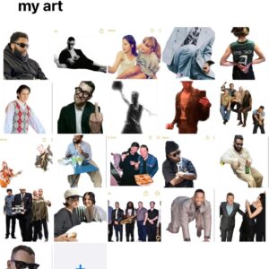 Jack Antonoff Instagram - in order:

MCPDC
“my art”
alma
rh 
new shelly
big anne
b4
mq
meat slap

pics from @danielgsilbert @chloepacee @digitalsmeg @gabexruckus