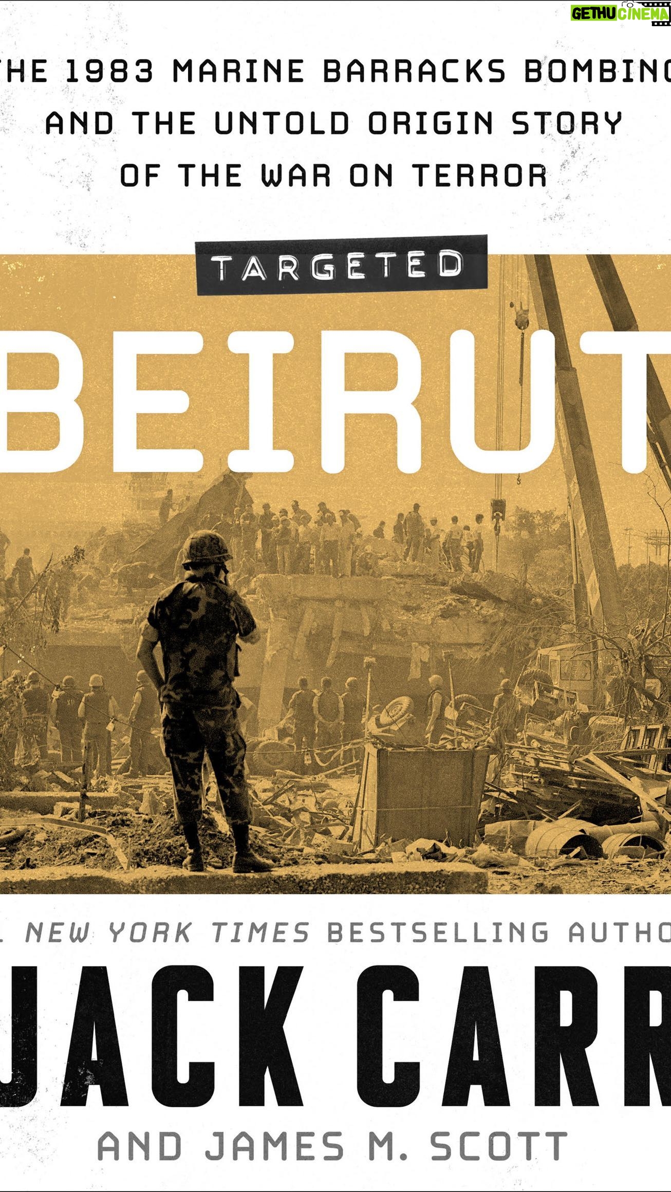 Jack Carr - 10.2K Likes - COVER REVEAL
TARGETED: BEIRUT - THE 1983 MARINE BARRACKS BOMBING AND THE UNTOLD ORIGIN STORY OF THE WAR ON TERROR
PUBLICATION DATE: 10 SEPTEMBER 2024
PRE-ORDER NOW: LINK IN BIO
1983: The United States Marine Corps experiences its greatest single-day loss of life since the Battle of Iwo Jima in World War II when a truck packed with explosives crashes into their headquarters and barracks in Beirut, Lebanon. This horrifying terrorist attack, which killed 241 servicemen, continues to influence U.S. foreign policy to this day.
Now, the full story is revealed as never before by Jack Carr and historian and Pulitzer Prize finalist @jamesmscott1 James M. Scott. Based on comprehensive interviews with survivors, extensive military records, as well as personal letters, diaries, and photographs, this is the authoritative account of the deadly attack.
There are lessons in the pages of history.
#JackCarr #JamesMScott #JackCarrUSA #NonFiction #History #Read #USMC #SemperFi #MarineCorps