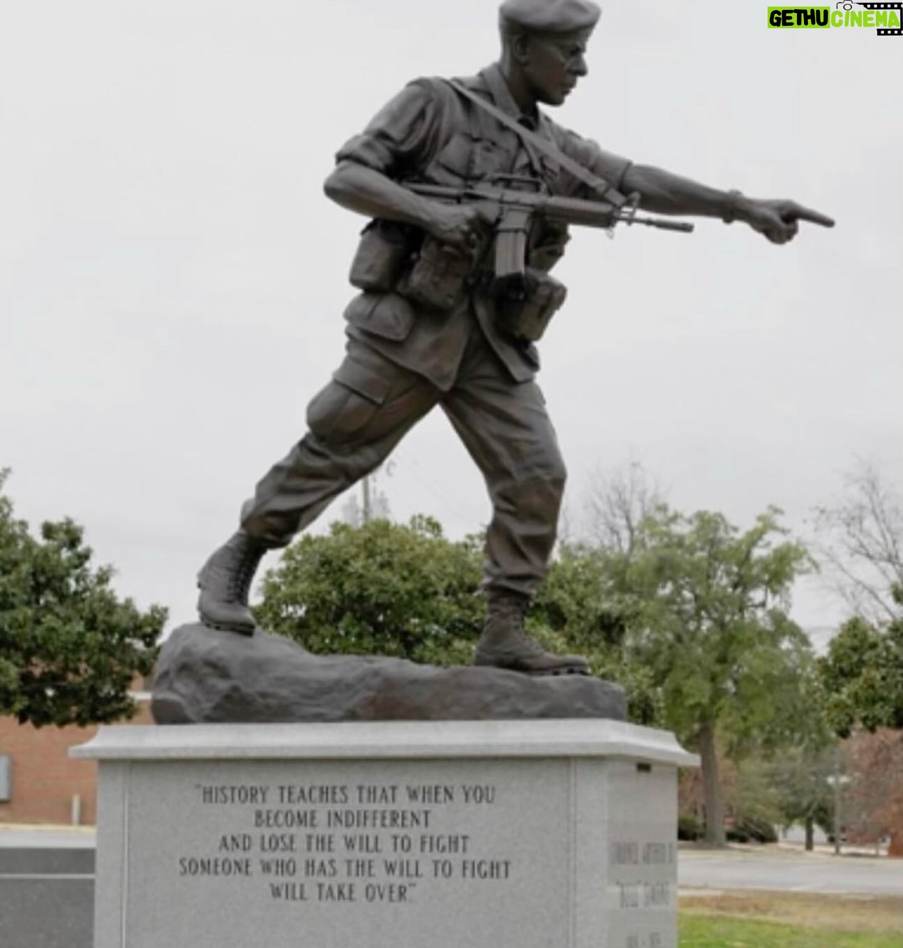 Jack Carr - 4.9K Likes - Special Operations legend Arthur D. “Bull” Simons was born on this day in 1918. His service spanned World War II through Vietnam to include the Raid at Cabanatuan in the Philippines and the Son Tay Raid in North Vietnam. In 1979 he was hired by Ross Perot to plan and lead a mission to rescue two Electronic Data Systems employees arrested in the Iranian Revolution and imprisoned in Iran. That rescue mission is detailed in the book ON WINGS OF EAGLES by Ken Follett.
•
I was able to spend time with Mr. Perot on two occasions, talk about the mission in Iran and see artifacts from Son Tay. Some of those pictures are included in this post.
•
Colonel Simons’ legacy is honored with a statue at the JFK Special Warfare Museum facing the John F. Kennedy Special Warfare Center and School, Fort Bragg, North Carolina. On one side of its base are the words:
“HISTORY TEACHES THAT WHEN YOU BECOME INDIFFERENT AND LOSE THE WILL TO FIGHT SOMEONE WHO HAS THE WILL TO FIGHT WILL TAKE OVER.”
-COLONEL “BULL” SIMONS / SON TAY RAID / NOVEMBER 21, 1970.
On the other side are the words:
WHO WILL GO? “SEND ME.”
•
His headstone in Barrancas National Cemetery, Section 36, Site 1956 reads:
ARTHUR
DAVID
SIMONS
COL
US ARMY
WORLD WAR II
KOREA
VIETNAM
JUN 28 1918
MAY 21 1979
•
#BullSimons #USArmy #SpecialForces #SpecialOperations #Legend