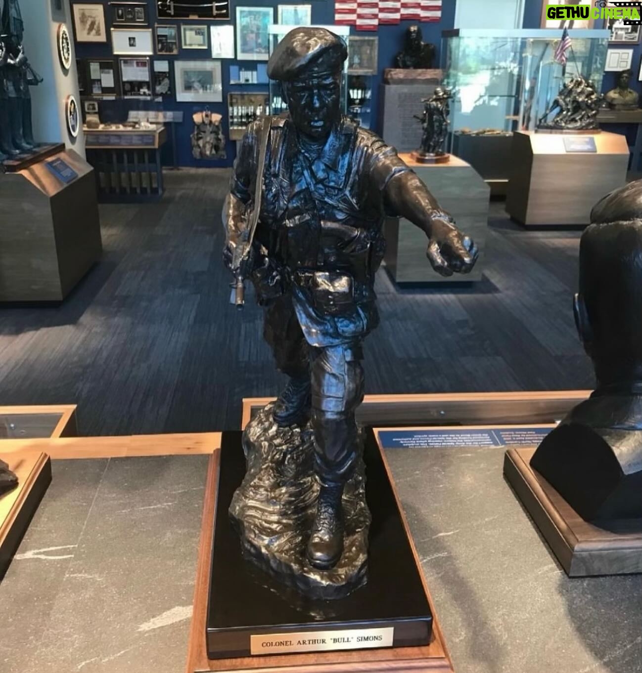 Jack Carr - 4.9K Likes - Special Operations legend Arthur D. “Bull” Simons was born on this day in 1918. His service spanned World War II through Vietnam to include the Raid at Cabanatuan in the Philippines and the Son Tay Raid in North Vietnam. In 1979 he was hired by Ross Perot to plan and lead a mission to rescue two Electronic Data Systems employees arrested in the Iranian Revolution and imprisoned in Iran. That rescue mission is detailed in the book ON WINGS OF EAGLES by Ken Follett.
•
I was able to spend time with Mr. Perot on two occasions, talk about the mission in Iran and see artifacts from Son Tay. Some of those pictures are included in this post.
•
Colonel Simons’ legacy is honored with a statue at the JFK Special Warfare Museum facing the John F. Kennedy Special Warfare Center and School, Fort Bragg, North Carolina. On one side of its base are the words:
“HISTORY TEACHES THAT WHEN YOU BECOME INDIFFERENT AND LOSE THE WILL TO FIGHT SOMEONE WHO HAS THE WILL TO FIGHT WILL TAKE OVER.”
-COLONEL “BULL” SIMONS / SON TAY RAID / NOVEMBER 21, 1970.
On the other side are the words:
WHO WILL GO? “SEND ME.”
•
His headstone in Barrancas National Cemetery, Section 36, Site 1956 reads:
ARTHUR
DAVID
SIMONS
COL
US ARMY
WORLD WAR II
KOREA
VIETNAM
JUN 28 1918
MAY 21 1979
•
#BullSimons #USArmy #SpecialForces #SpecialOperations #Legend
