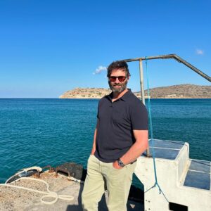 Jack Carr Instagram - Windy day in Crete! Zipped down from filming DARK WOLF in Budapest for a wedding and have been fortunate to spend a few days exploring the island with my wife. 

Always a student, I love learning about history on the ground and Crete certainly has a fascinating and illustrious past.  Its strategic location in the Med has made it the target of invasions from the Venetians to the Ottomans to the Germans in World War II.  The Battle of Crete in 1941 would teach Nazi Germany and the Allies very different lessons, lessons that would have a significant impact on the outcome of the Second World War. 

I would not be surprised if Crete made an appearance in a future novel. 

Always collecting…always researching…always writing…

#JackCarr #JackCarrUSA #Crete #Greece #Research #Researching #Write #Writing #Travel #Traveling #Learn #Learning #Student #History