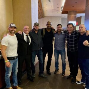 Jack Carr Instagram - Thinking back to an epic night at UFC 276 in Vegas on July 2, 2022 to celebrate THE TERMINAL LIST on Prime Video.

#TheTerminalList #ChrisPratt #PrattPrattPratt #JamesReece #JackCarr #JackCarrUSA #UFC