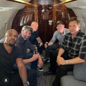 Jack Carr Instagram - Thinking back to an epic night at UFC 276 in Vegas on July 2, 2022 to celebrate THE TERMINAL LIST on Prime Video.

#TheTerminalList #ChrisPratt #PrattPrattPratt #JamesReece #JackCarr #JackCarrUSA #UFC