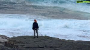 Jack Lowden Instagram - World Premiere of our film THE OUTRUN tonight at Sundance. Some journey like. But heed doon, eyes tae the rain & keep the course. 
Ps this is Ronan at the end of a shot on Isle of Papay. The lassie’s that good she conjures rainbows.🏴󠁧󠁢󠁳󠁣󠁴󠁿📽️