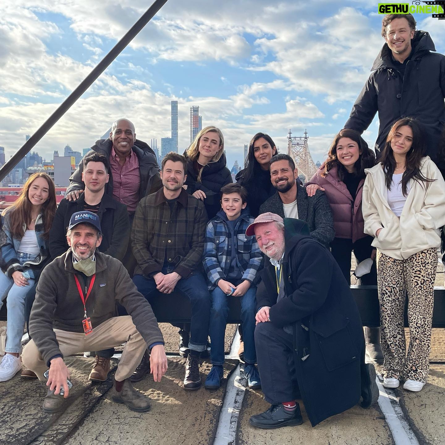 Jack Messina - 28.2K Likes - Forever grateful to this group of talented people and many more. @nbcmanifest was an amazing experience and I can’t thank @reallyjeffrake enough. The story deserves to continue. I hope it will. #manifest #itsallconnected #828