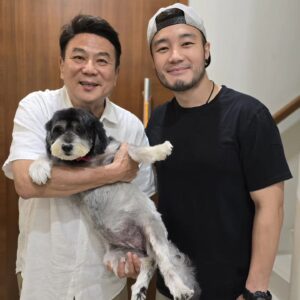 Jack Neo Instagram - 感谢Justinthegroomer 帮我的狗狗剪毛美容，让她每一次都更讨人喜欢...
justin 谢谢你！