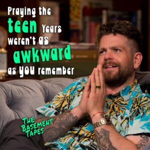 Jack Osbourne Instagram - So who DIDN’T have awkward teen years? Anyone? ANYONE? Tune in to see Jack’s on ‘The Basement Tapes’ exclusively @osbournemediahouse.com