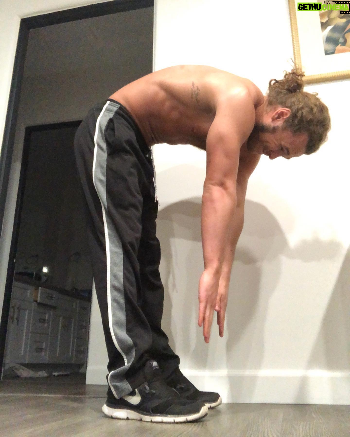 Jack Perry - 7.3K Likes - This is partially to keep myself accountable, but also because I am a full on believer now in @ddpyoga . I’ve been stiff as a board my whole life and never been able to touch my toes, so I decided I’d take this time to really go for it. It took three DDPY sessions, and I’ve finally done it. (It still hurts a lot if you couldn’t tell by my face.) My back still looks like a heap of trash, and I’ve got a lot of work ahead, but I’m looking forward to it now, and I can 100% say it’s not all hype. Give it a try! #ddpyoga #ddpy #yoga