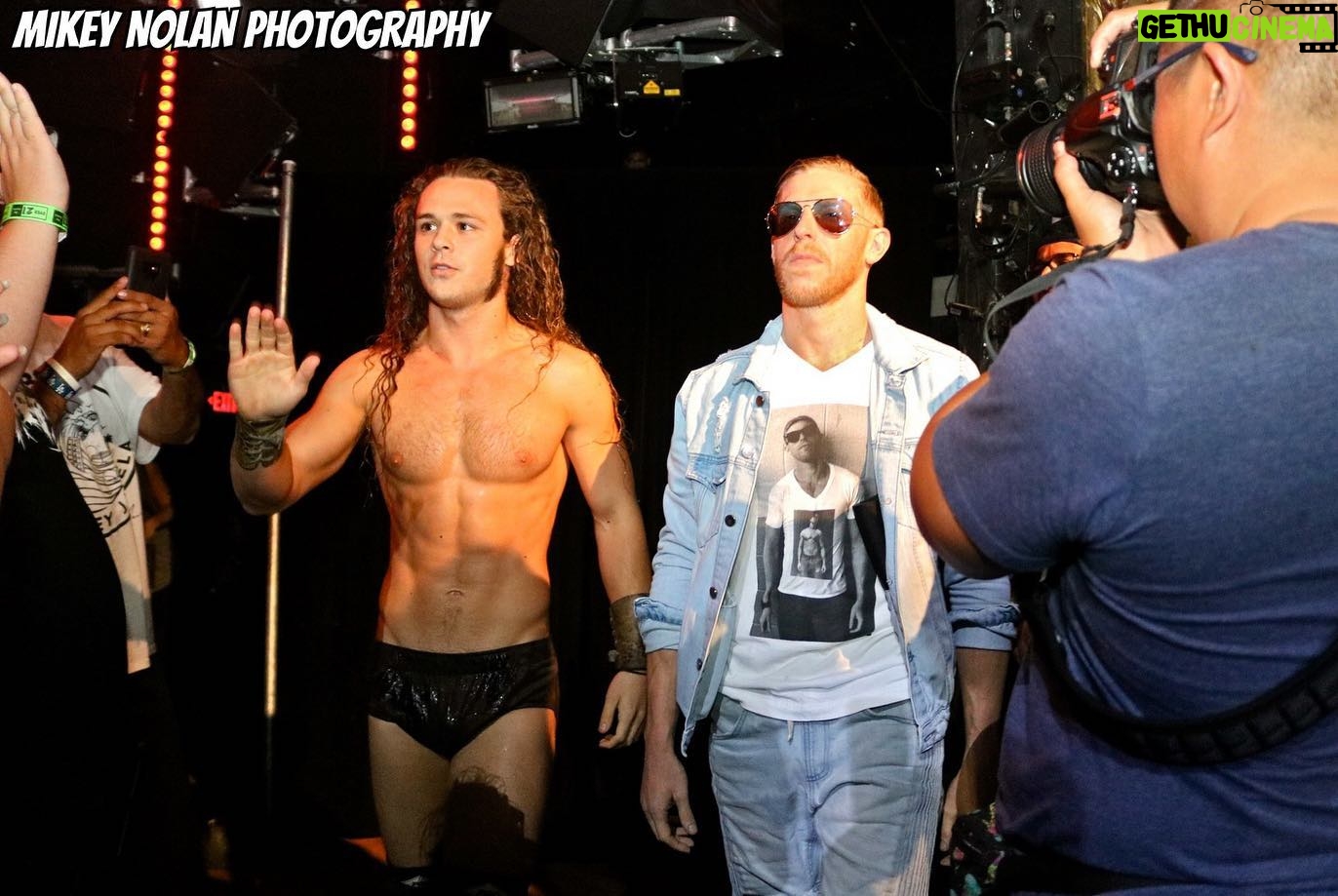 Jack Perry - 7.5K Likes - This actually won’t be the first time I’ve teamed up with @orangecassidy . We’ve joined up once before for a ten man tag, and we’ll be looking to keep our winning streak alive tomorrow. #freshlysqueezedOC #coldpressedJB #pwg @aewontnt
